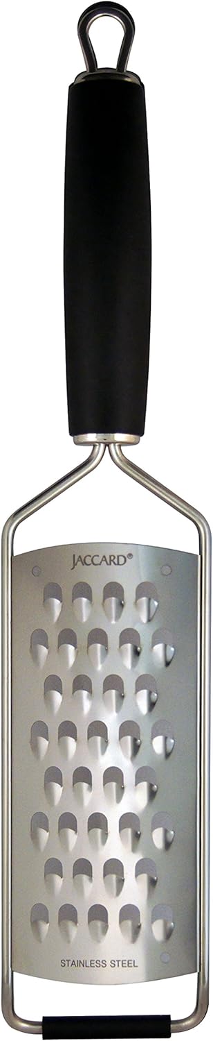Jaccard – 201201GXC Jaccard Microedge Extra Coarse Grater, silver/black Jaccard – 201201GXC Jaccard Microedge Extra Coarse Grater, silver/black