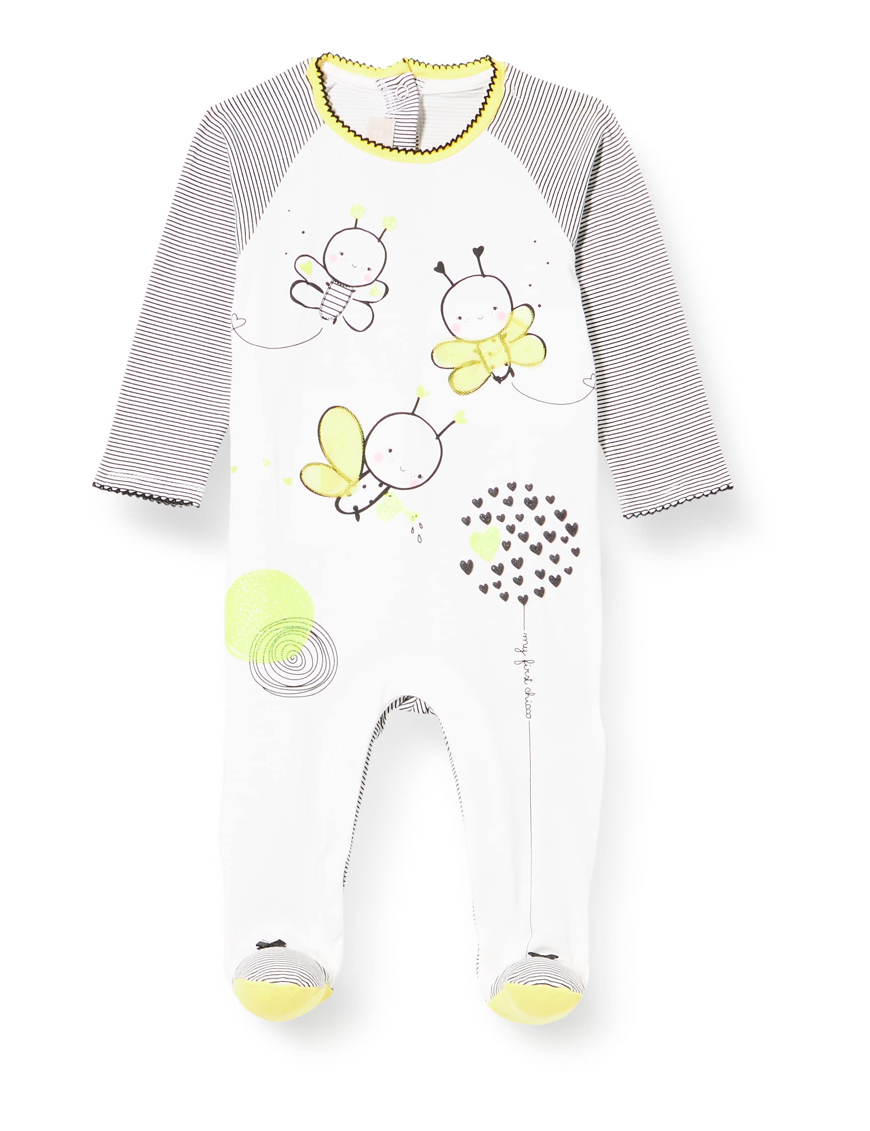 Tutina Chicco Con Apertura Frontale Per Bimba - In Ciniglia Con Unicorno E Dettagli In Tulle - Foto 9