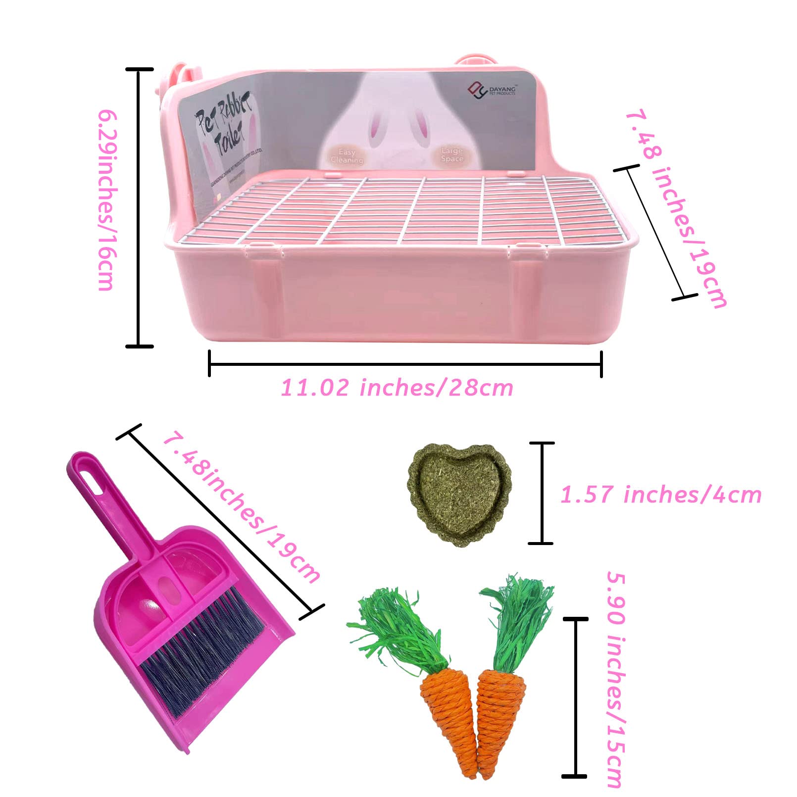 Snapklik.com : Kathson Guinea Pig Litter Box,Bunny Potty Training ...