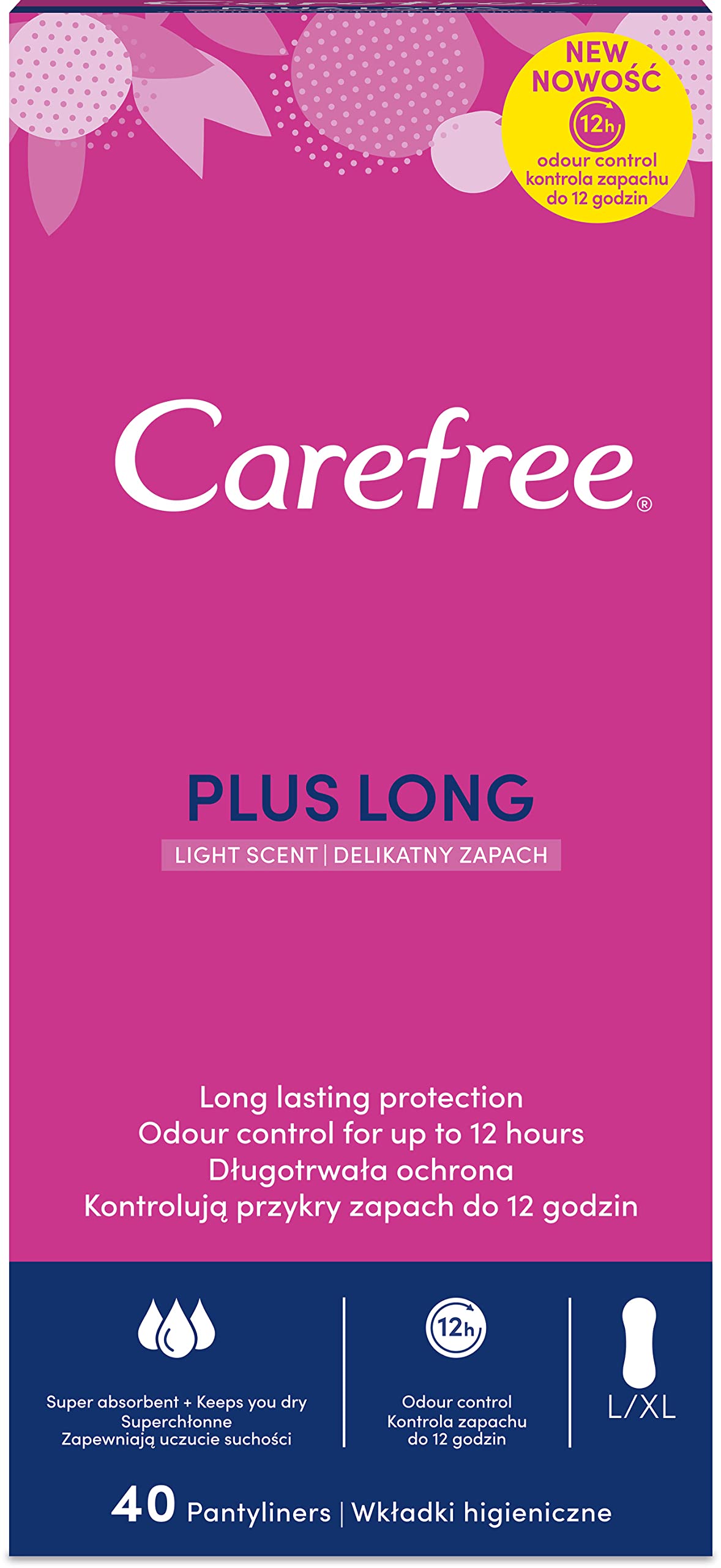 Carefree Longer Light Scent 40