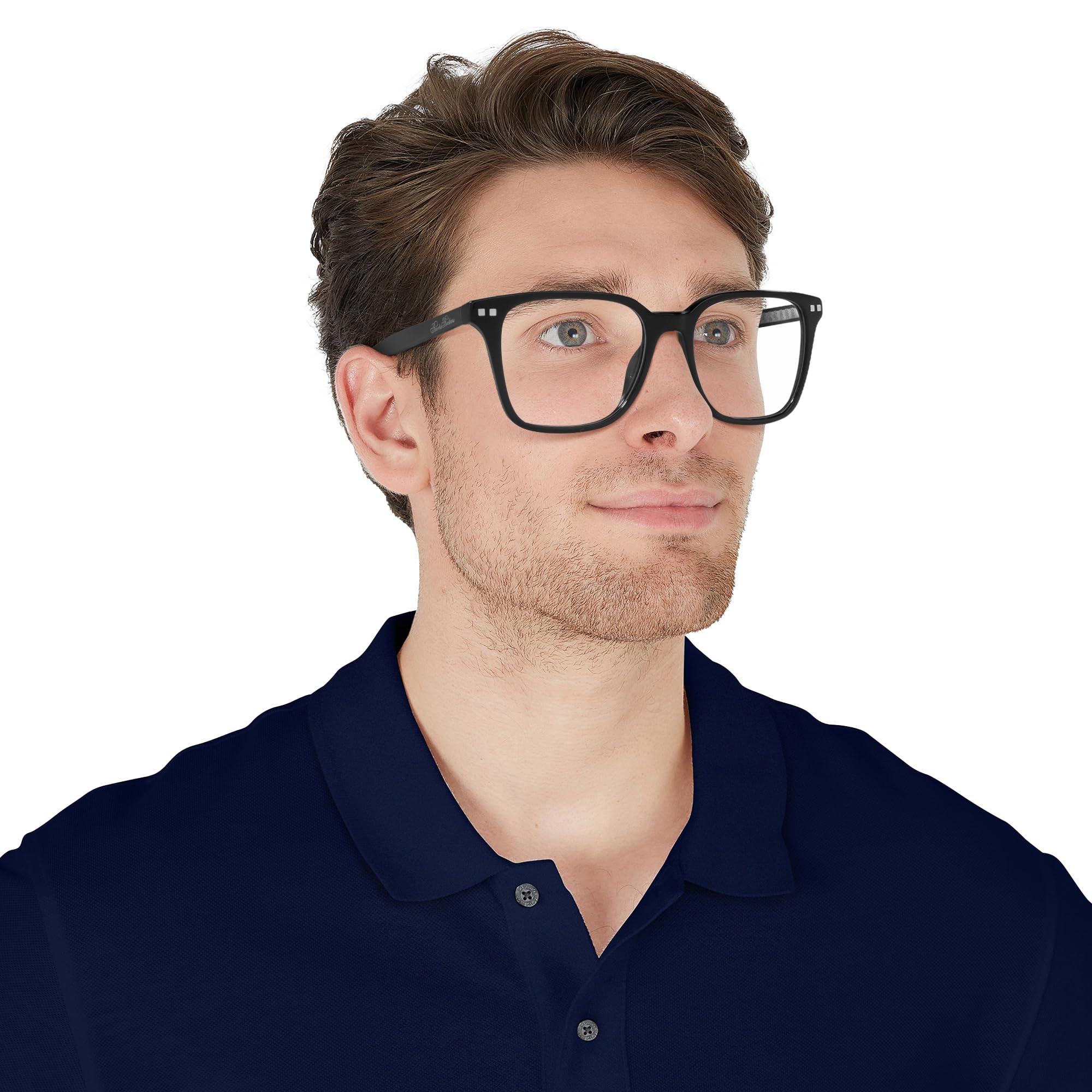 Brooks Brothers Męskie kwadratowe oprawki na okulary korekcyjne Bb2058