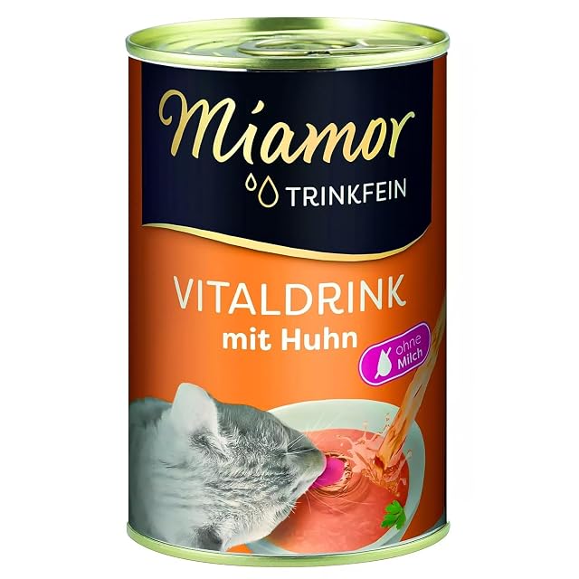 Miamor Trinkfein Vitaldrink con pollo 135 ml - Recibirás 24 paquetes/en; contenido del paquete: 135 ml