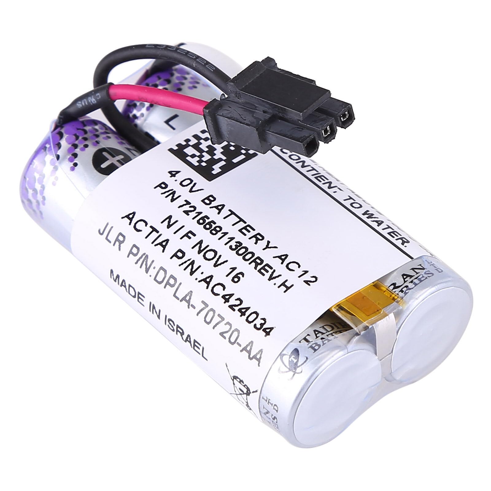 ikasus LR046049 Telematics Battery Compatible for 2014-2017 Rover Evoque 2015 Range Rover Sport 2017 Discovery LR112188 Remote Control Battery