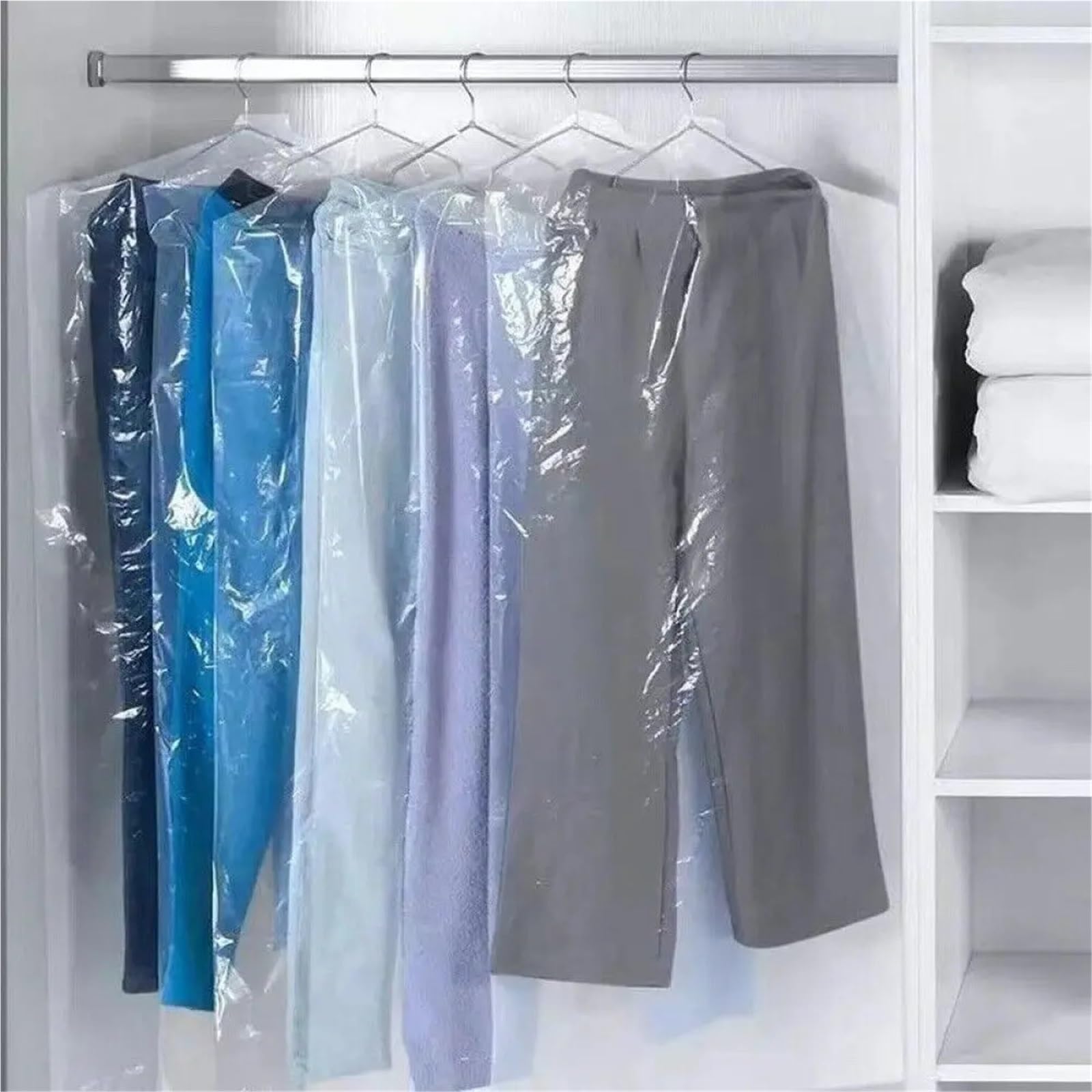 Cubierta de ropa plástico