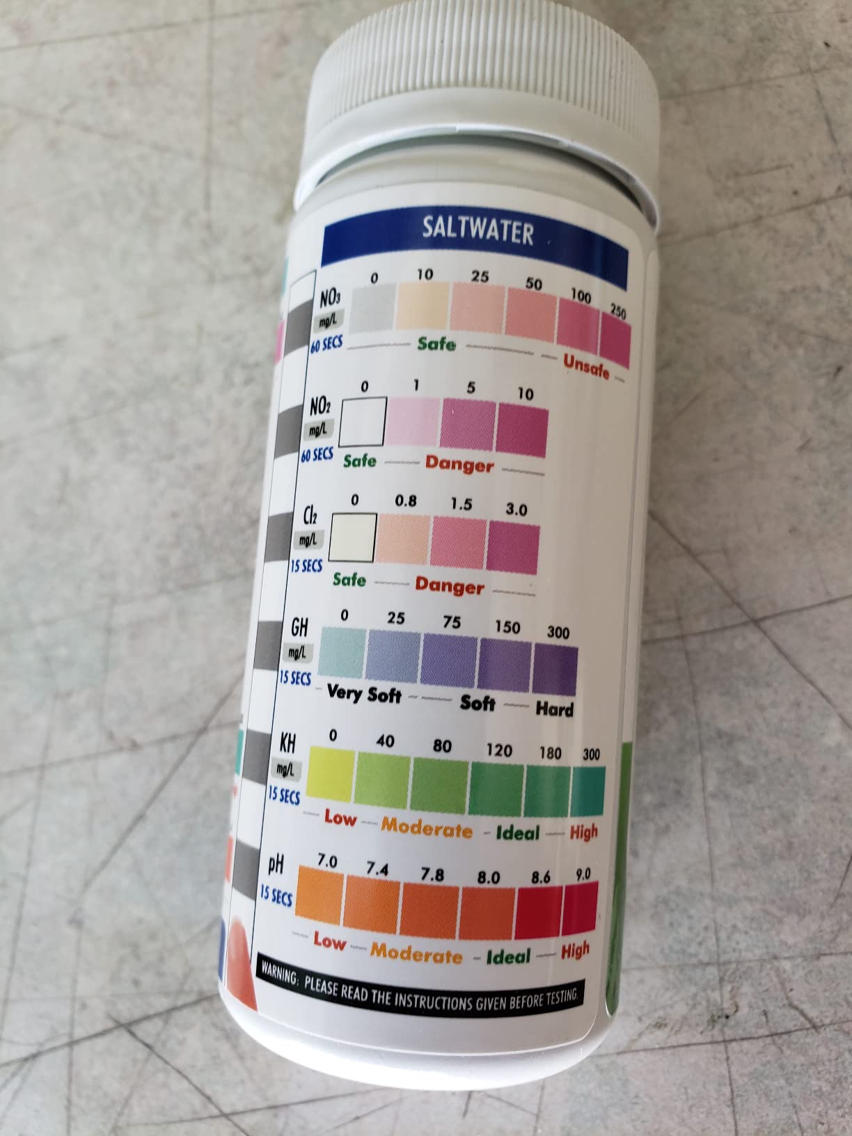 4/mo Finance 6 in 1 Aquarium Test Strips Our Accurate Aquarium