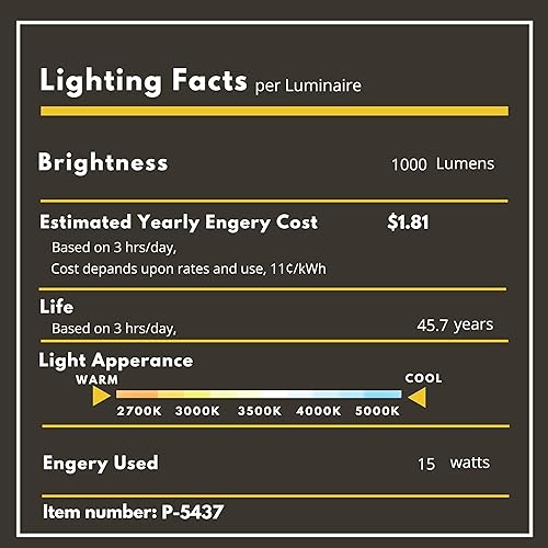 Miniatura 9 de Perlglow Luminaria blanca redonda sin borde de 3 pulgadas alta salida lámparas empotrables LED -14 W  100 W regulable IC nominal - CRI 90 ángulo de