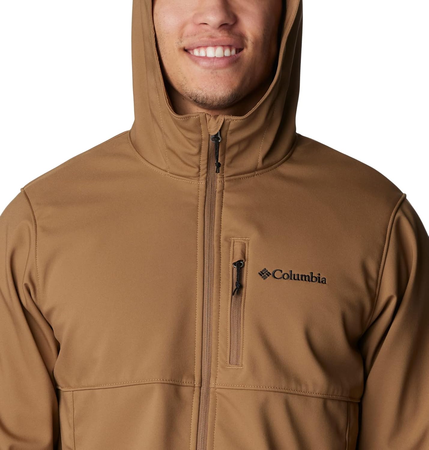 Columbia Men's Ascender Hooded Softshell Jacket Large Tall Delta