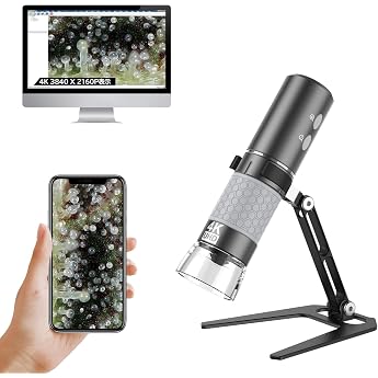 USB Microscope 4K WiFi Microscope Improved Position for iPhone