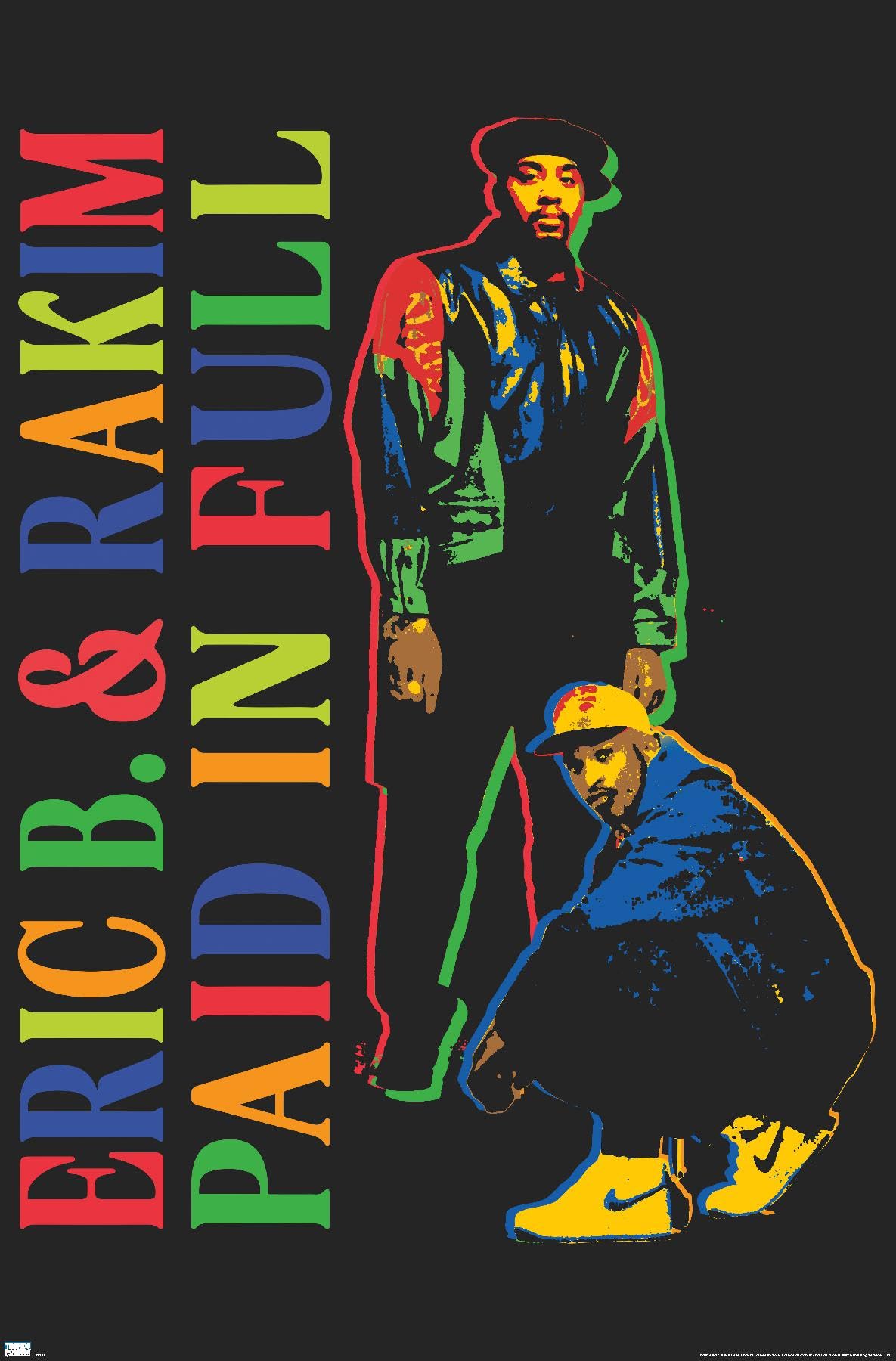 Amazon.com: Trends International Eric B. & Rakim - Colorful Wall