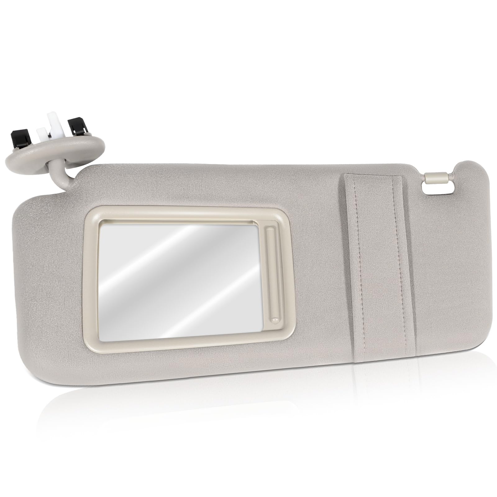 Left Driver Side Sun Visor with Sunroof Fit for 2006 2007 2008 2009 2010 2011 for Toyota Camry Beige Sunvisor Replace 74320-06800-E0