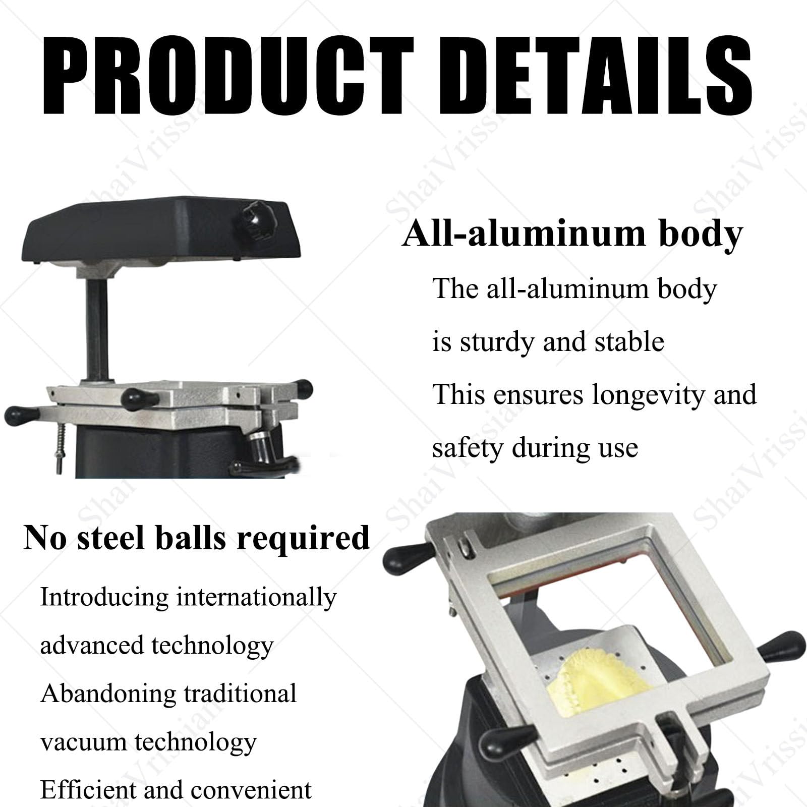 1200w Dental Vakuum Formgerät,Automatisches Vakuum Formgerät,Thermoformer,Kieferorthopädische Laborausrüstung,Ohne Stahlkugeln,Für Retainer Und Aligner