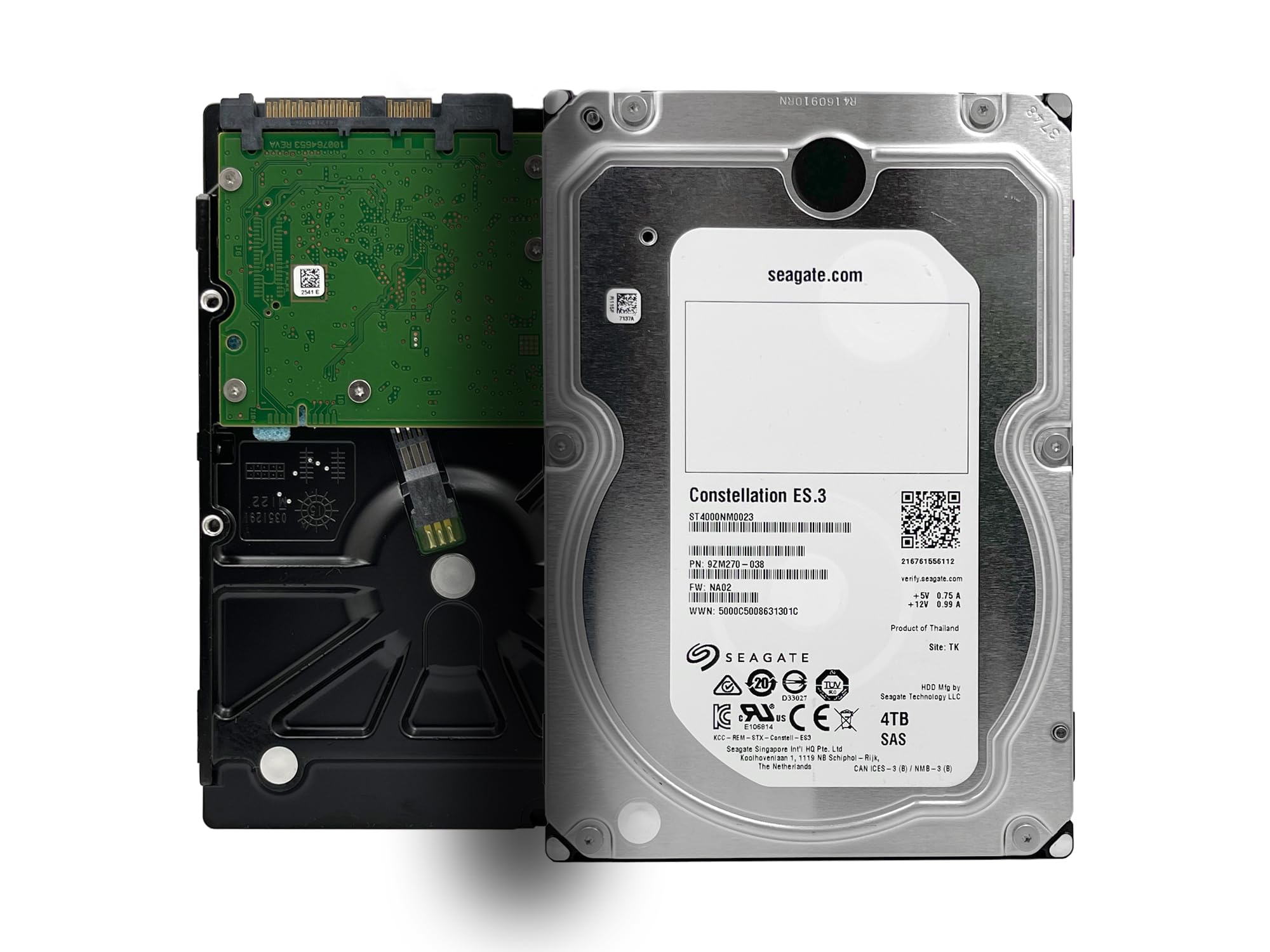 Amazon.com: SEAGATE TECHNOLOGY ST4000NM0023 HDD 4TB 7200RPM SAS
