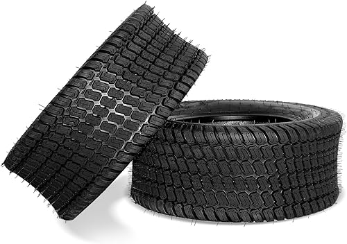 Miniatura 10 de 2pcs 18x850-10 Lawn Mower Tractor Turf Tires 4 Ply Tubeless Max Load 780Lbs