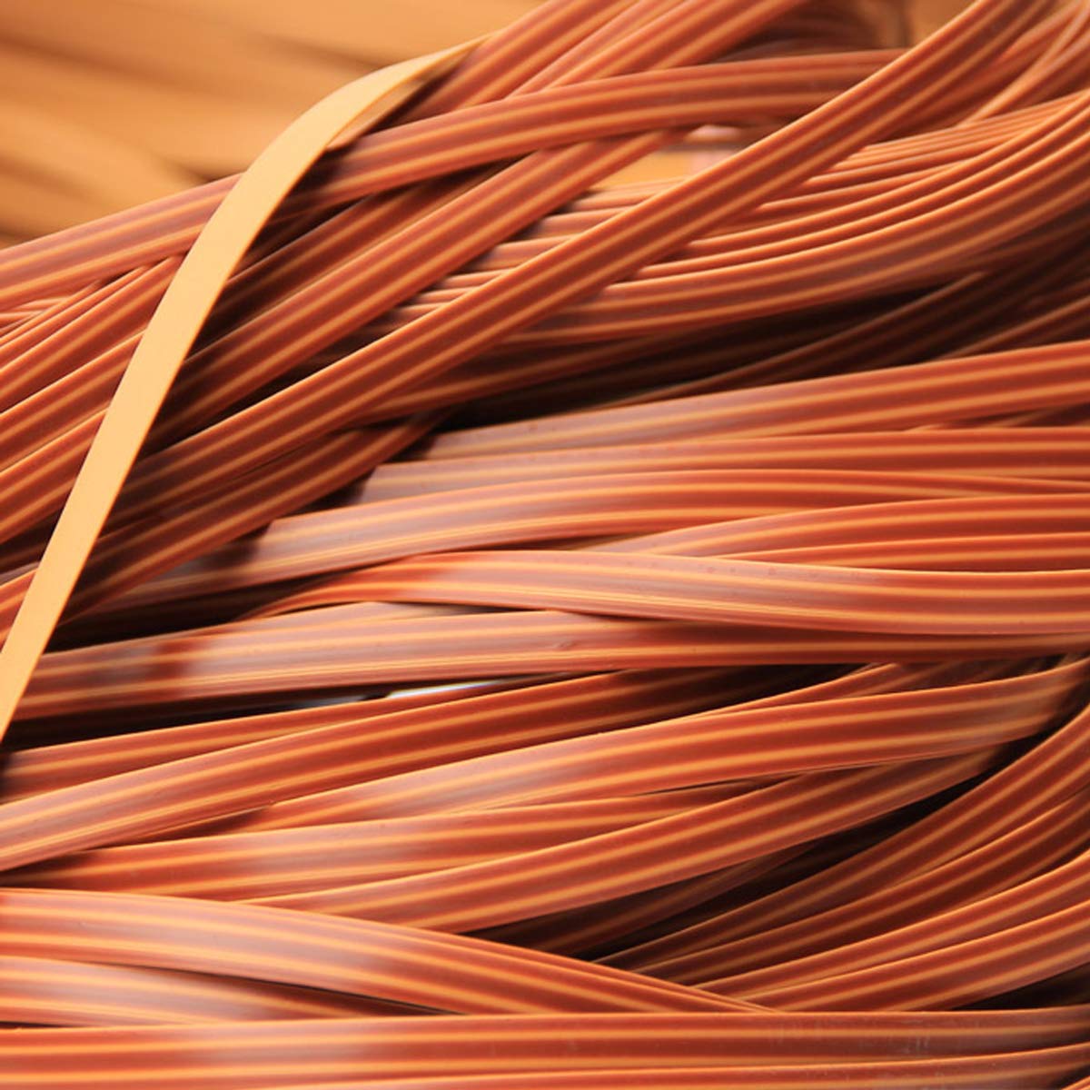 YebiO 500G (70M) Gradientowe Płaskie Tkanie Rattanu, Szerokość 8Mm Syntetyczny Rattan Naprawa Dzianina Materiał Plastikowy Rattan Dla Majsterkowiczów Handmadeniture Krzesło Kosz Stołowy/Yellow