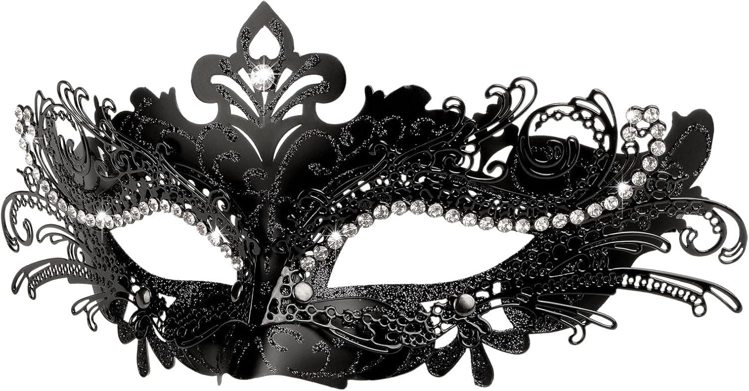 Hoshin Masquerade Mask, Mardi Gras Deecorations Venetian Masks for Womens