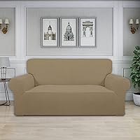 Vista 97 de Easy-Going - Funda elástica para sofá, 1 pieza, protector de muebles, suave, con parte inferior elástica, para niños, tela de jacquard de poliéster