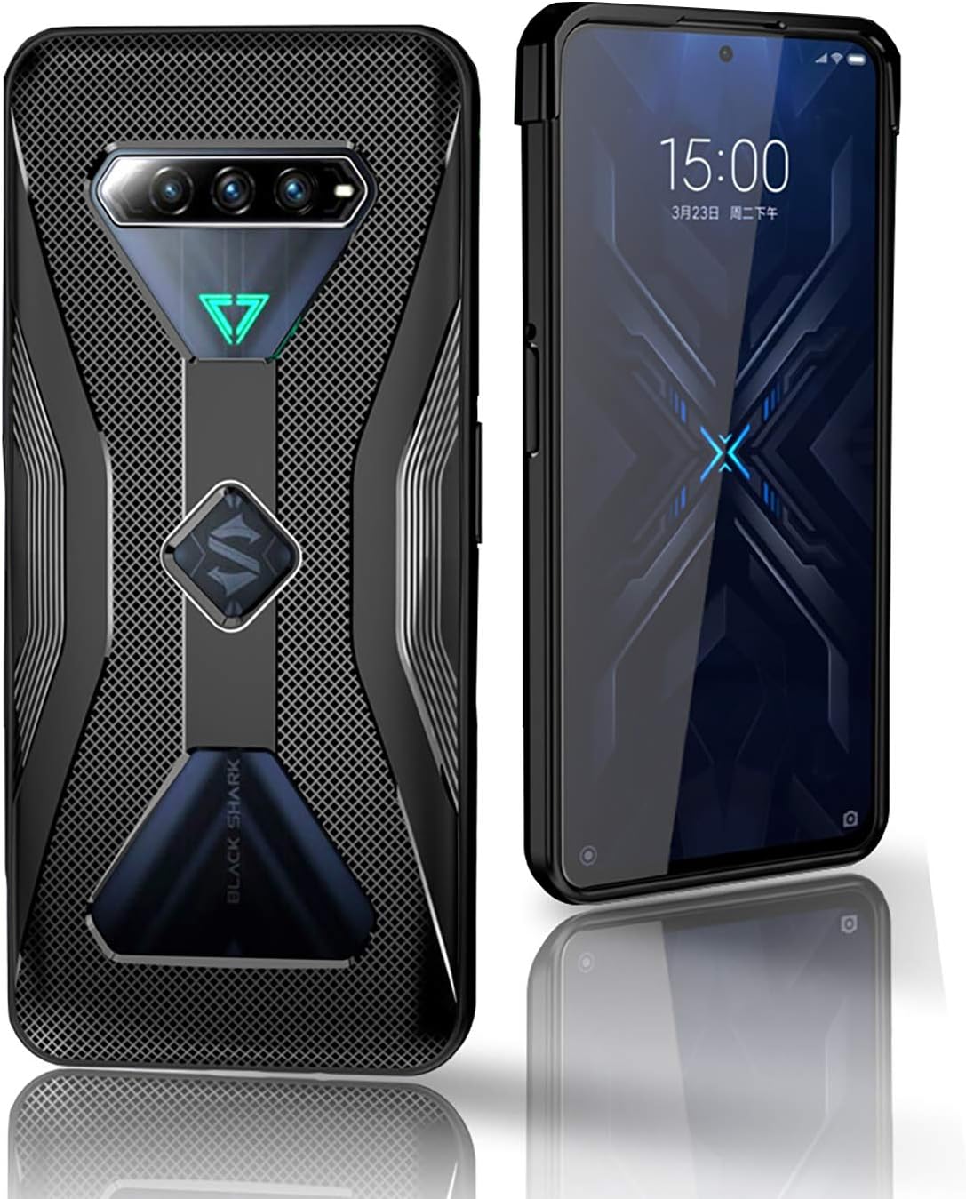 Case for Xiaomi Black Shark 4/4 Pro, Ultra Silm Cover [Slim-Fit] [Anti-Scratch] [Shock Absorption] [Durable] for Xiaomi Black Shark 4/4 Pro - Black