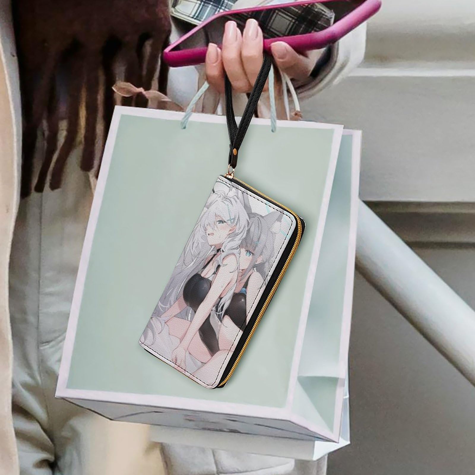 Amazon.co.jp: ロングウォレット ブルーアーカイブ シロコテラー 砂狼