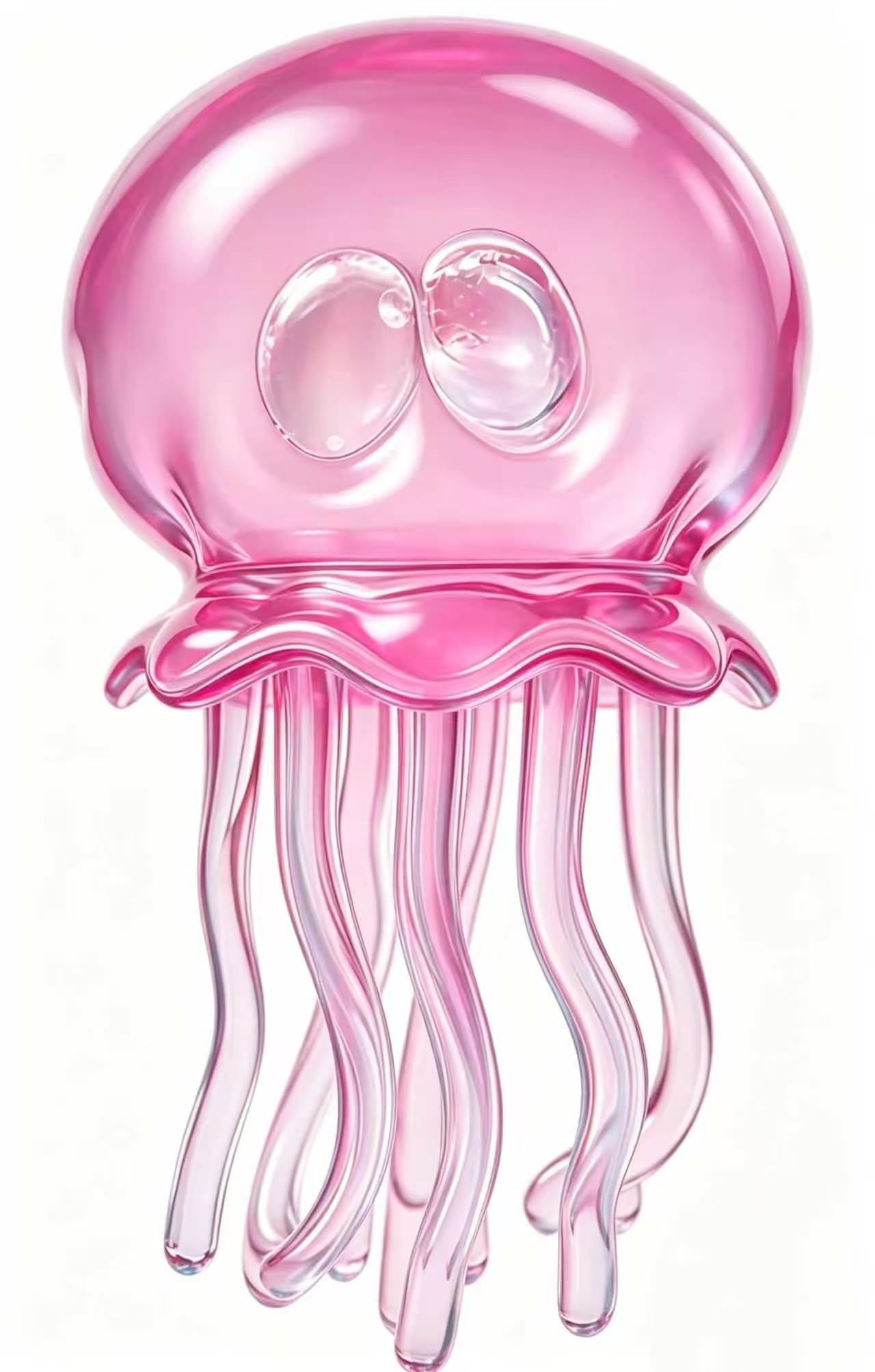 Glitter Jellyfish Squishy Toy,Jellyfish Squishy Stress Balls,Stress Relief Toy for & Adults,Squeeze Toys for Anxiety and Stress Relief,Party,Gifts（Purple）