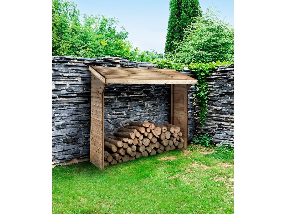 Habitat et Jardin Refugio de Troncos - 1,05 m² - 2,10 x 0,50 x 1,8 m - 2 Stères