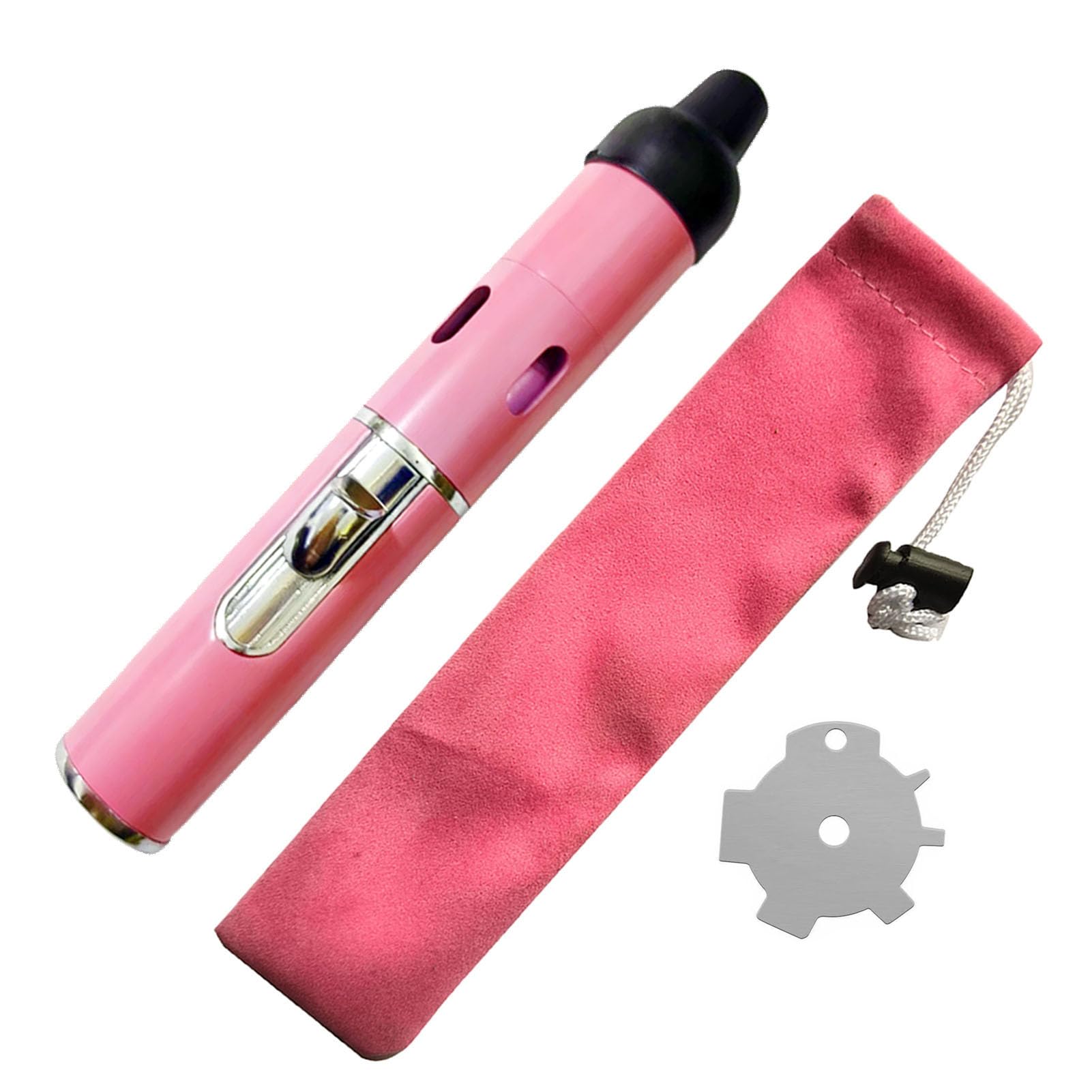 Torch Lighter,Refillable Torch Lighters,Jet Flame Torch Lighter Fame Kitchen Cooking,Light Pink