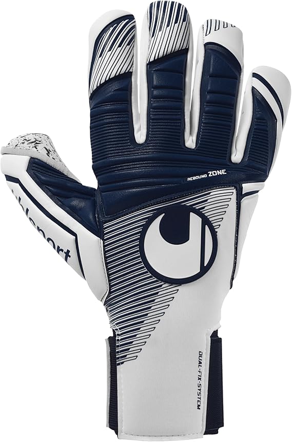 uhlsport SUPERGRIP+ HN Goalkeeper Gloves Size 10.5, White