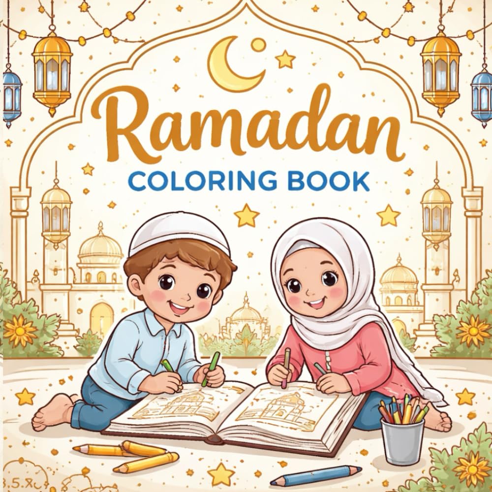 Ramadan coloring book