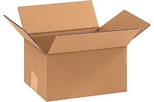 9x7x5 Inch Medium Corrugated Kraft Moving Boxes (Pack of 25)