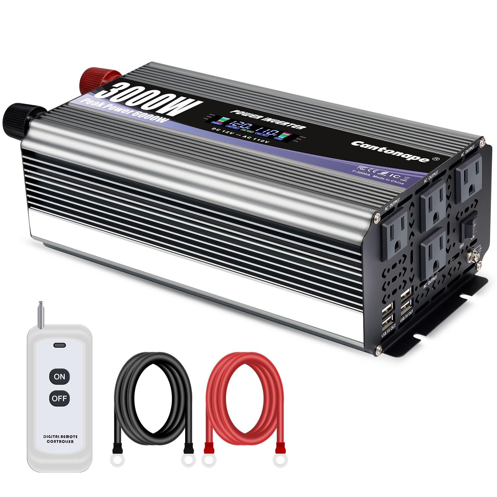 Inversor Cargador 1000w 12v Ust Solar Decaper.es