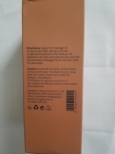 Miniatura 8 de Melao - Aceite de masaje anticelulítico que ayuda a tensar las estrías del tono, tratamiento removedor de celulitis reafirmante de la piel, 8 onzas