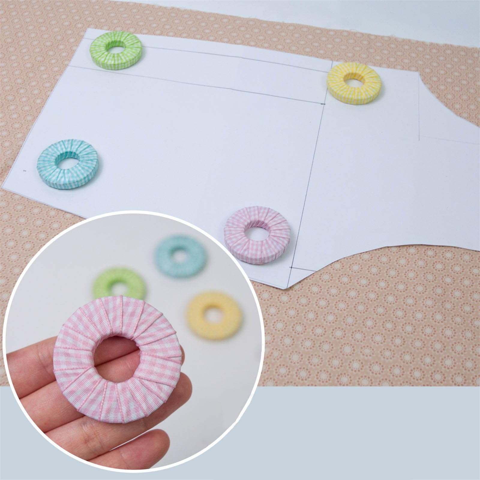 4 Poids De Couture En Tissu Et Fer - 88g Chacun - Pour Patrons, Quilting, Artisanat - Précision Et Stabilité