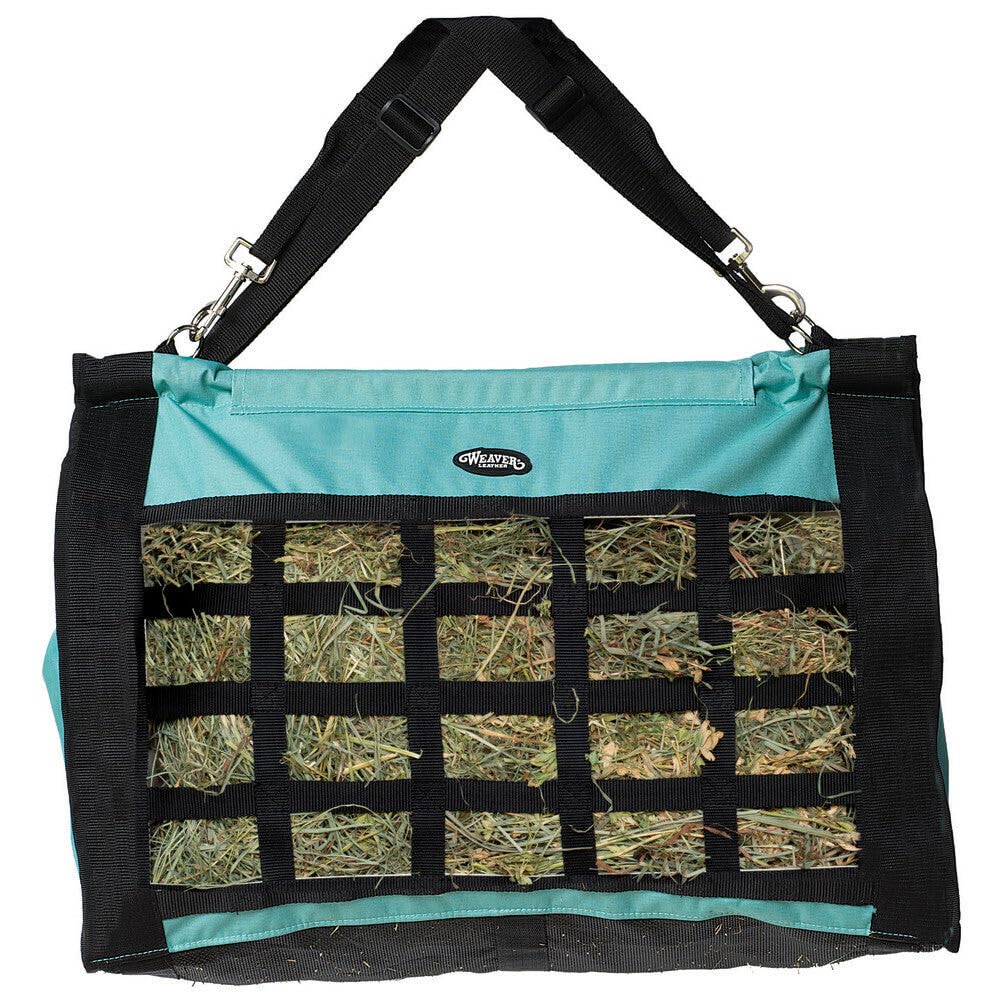 Weaver Leather Slow Feed Hay Bag, Mint Bolsa de heno, Unisex, Menta, 25" L x 11-1/2" W x 18-1/2" H