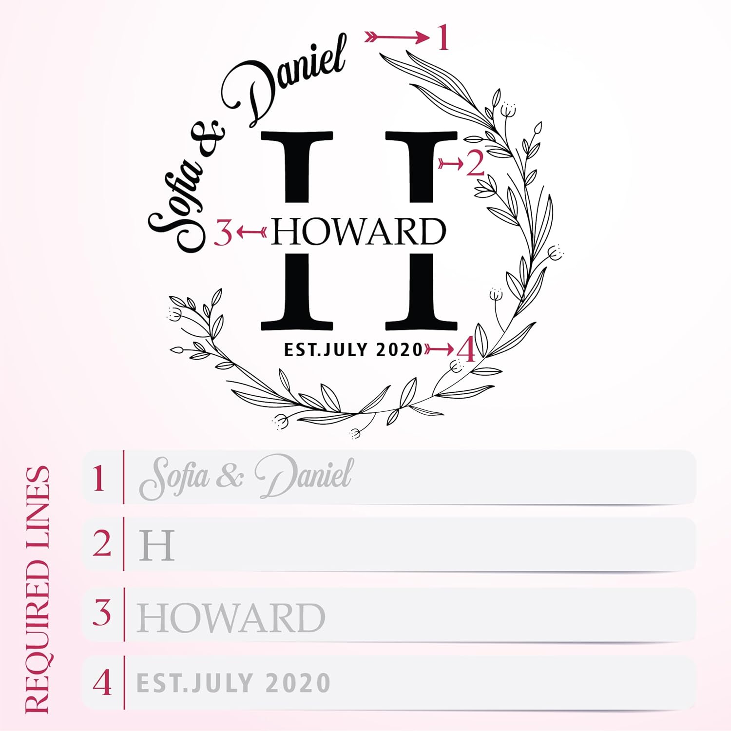 Personalized Cutting Board – Custom Cutting Board Wood Engraved Charcuterie Board, Unique Gift for Wedding, Anniversary, Bridal Shower, Couples, Christmas, Parents & Housewarming - Image 4