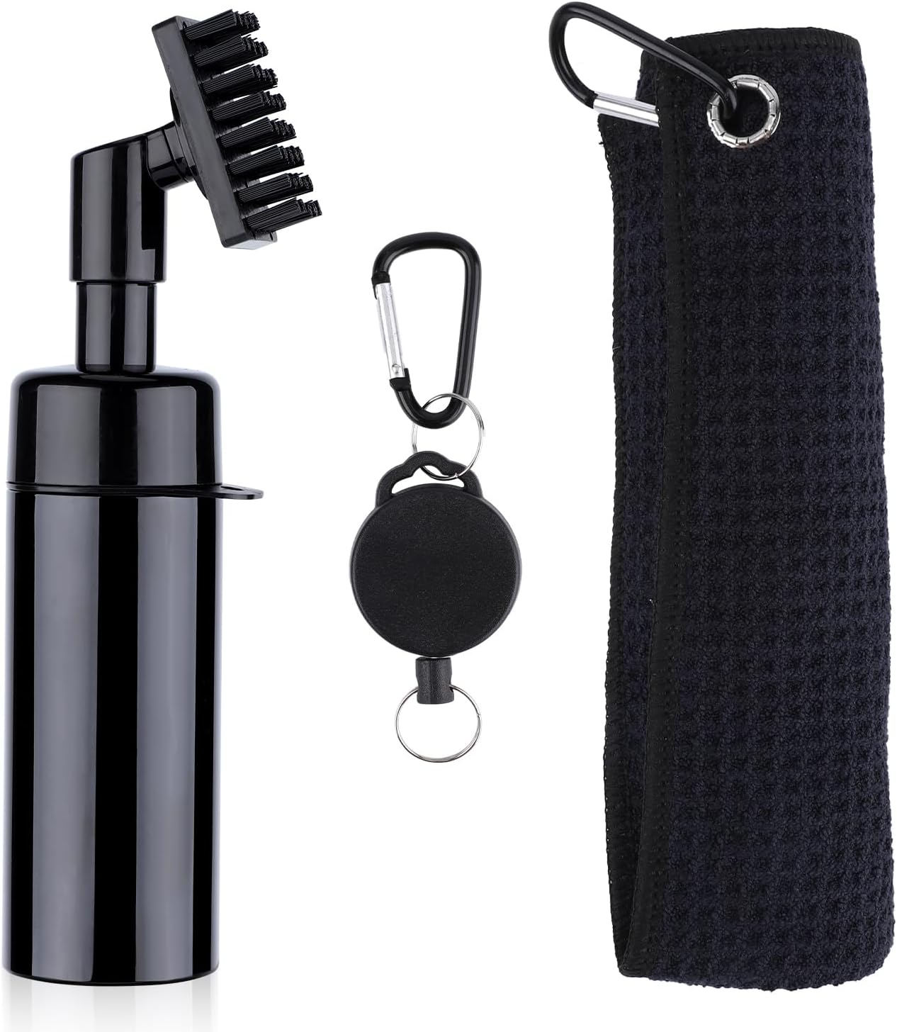 SAVITA Golf Club Cleaning Brush with Nozzle, Portable Water Spray Golf