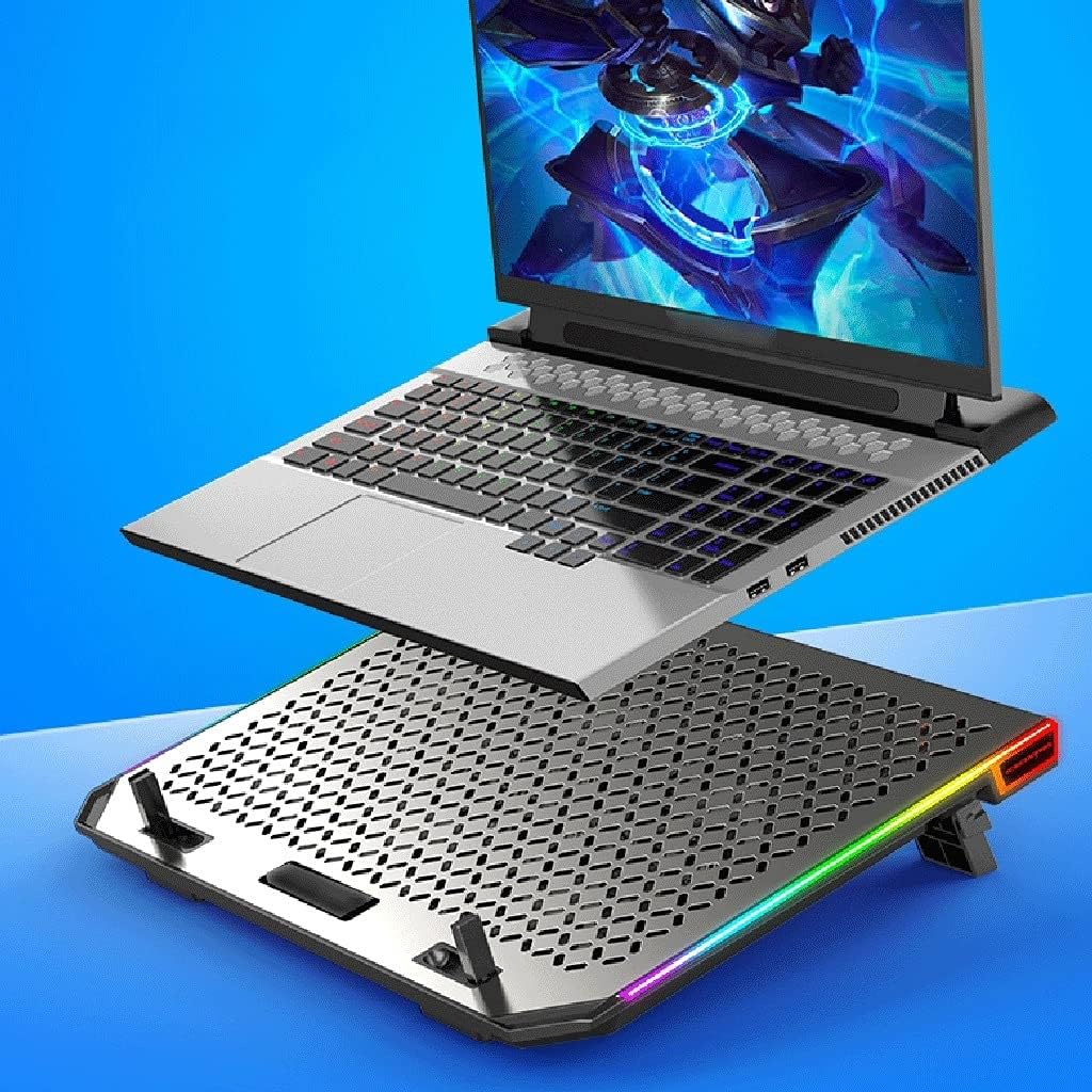 raffreddatore pc portatile laptop cooling pad Dispositivo di raffreddamento per laptop da gioco Tappetino di raffreddamento Laptop silenzioso(Color:2)