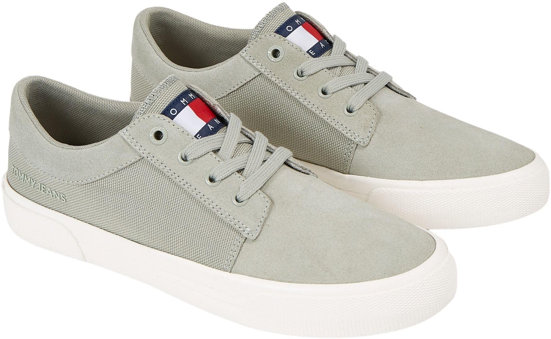 Tommy Jeans Tjw Lace Up Aspen Derby Suede En0en02325, Zapatilla Vulcanizada Mujer