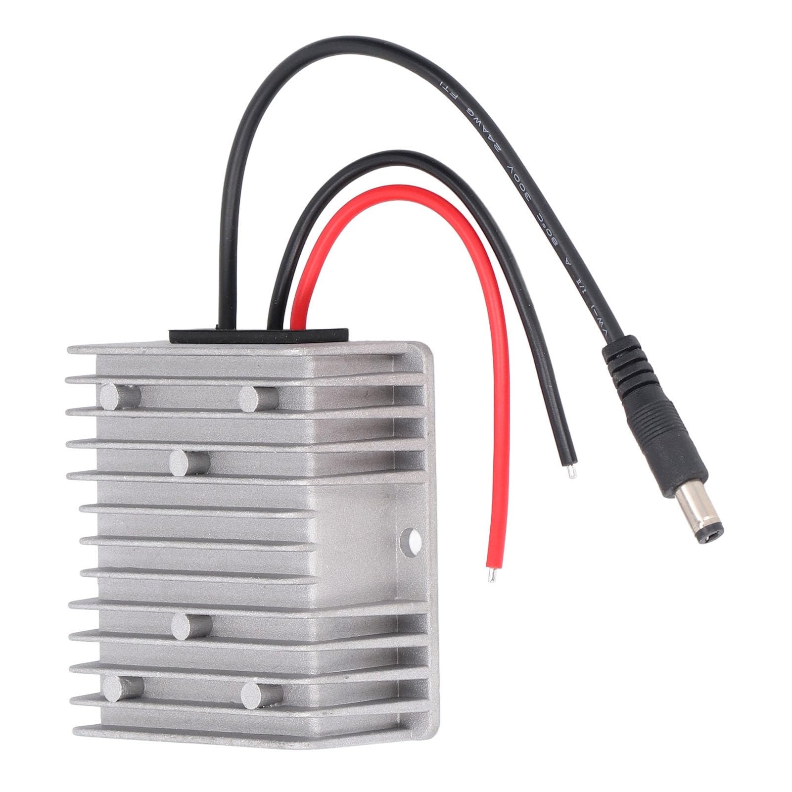 Jiawu DC-AC-Konverter, 48 V DC auf 24 V AC, 5 A, 120 W, Stromwandler, Kameratransformatormodul mit Integriertem Sicherheitsschutz für PTZ-Kameras, Fahrzeuge, Sicherheitssysteme, Krankenhausausrüstung