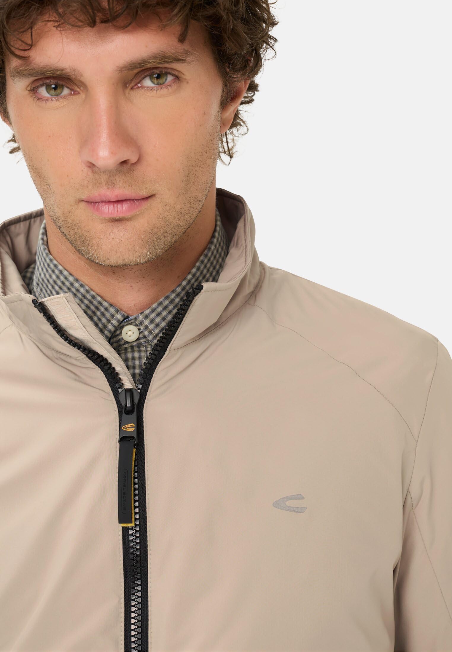 camel active Herren Blouson mit Innenfutter | Wasserabweisende Jacke mit praktischen Taschen im Regular Fit - vollständig gefüttert und pflegeleicht