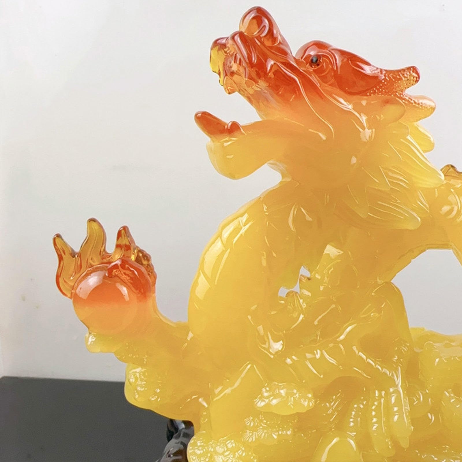 Drachenornament, Drachenfiguren aus Kunstharz, Dekoration for Zuhause oder das Büro