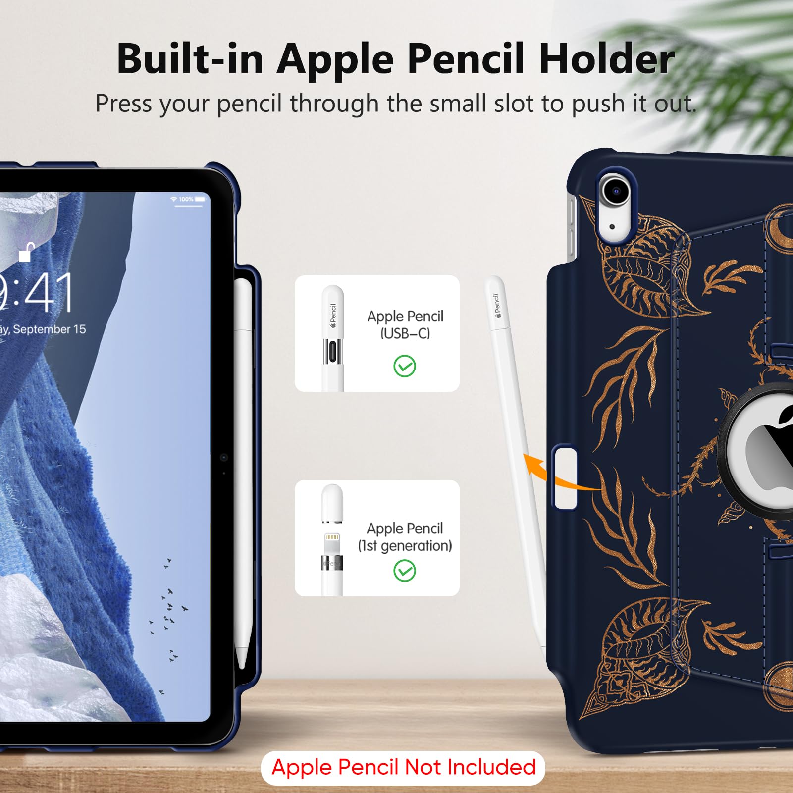 Amazon.com: Fintie Rotating Case for iPad (A16) 11th Generation 11