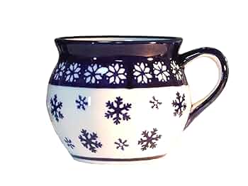 ポーリッシュポタリー　「モミの木を持った雪人形」UNIKAT　VENA社 ポーリッシュポタリー 「モミの木を持った雪人形」UNIKAT VENA社