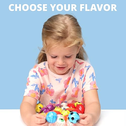 Miniatura 8 de Gummy Candy - Gomitas grandes rellenas de gelatina, caramelos de gomita Crazy Eye, 17 globos oculares de caramelo envueltos individualmente, ojos