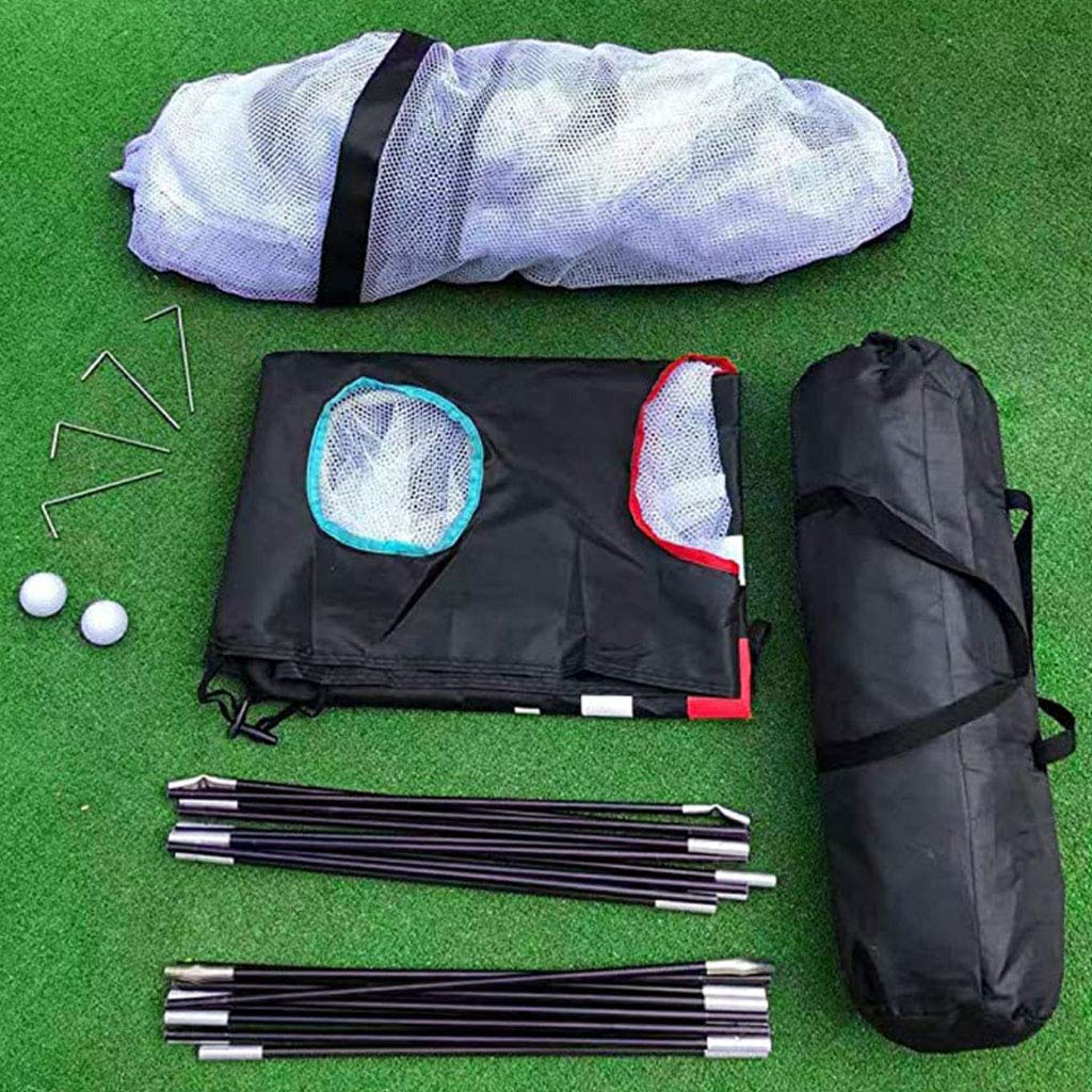 Siatki golfowe do jazdy na podwórku, siatka do gry w golfa, pomoce treningowe na świeżym powietrzu, siatka do gry w golfa z torbą do noszenia, symulatory golfowe do domu