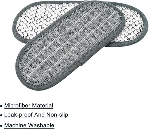 Miniatura 4 de uxcell Recogedor de goteo para refrigerador para bandeja de agua, paquete de 4 unidades, dispensador de agua de microfibra para nevera, bandeja de