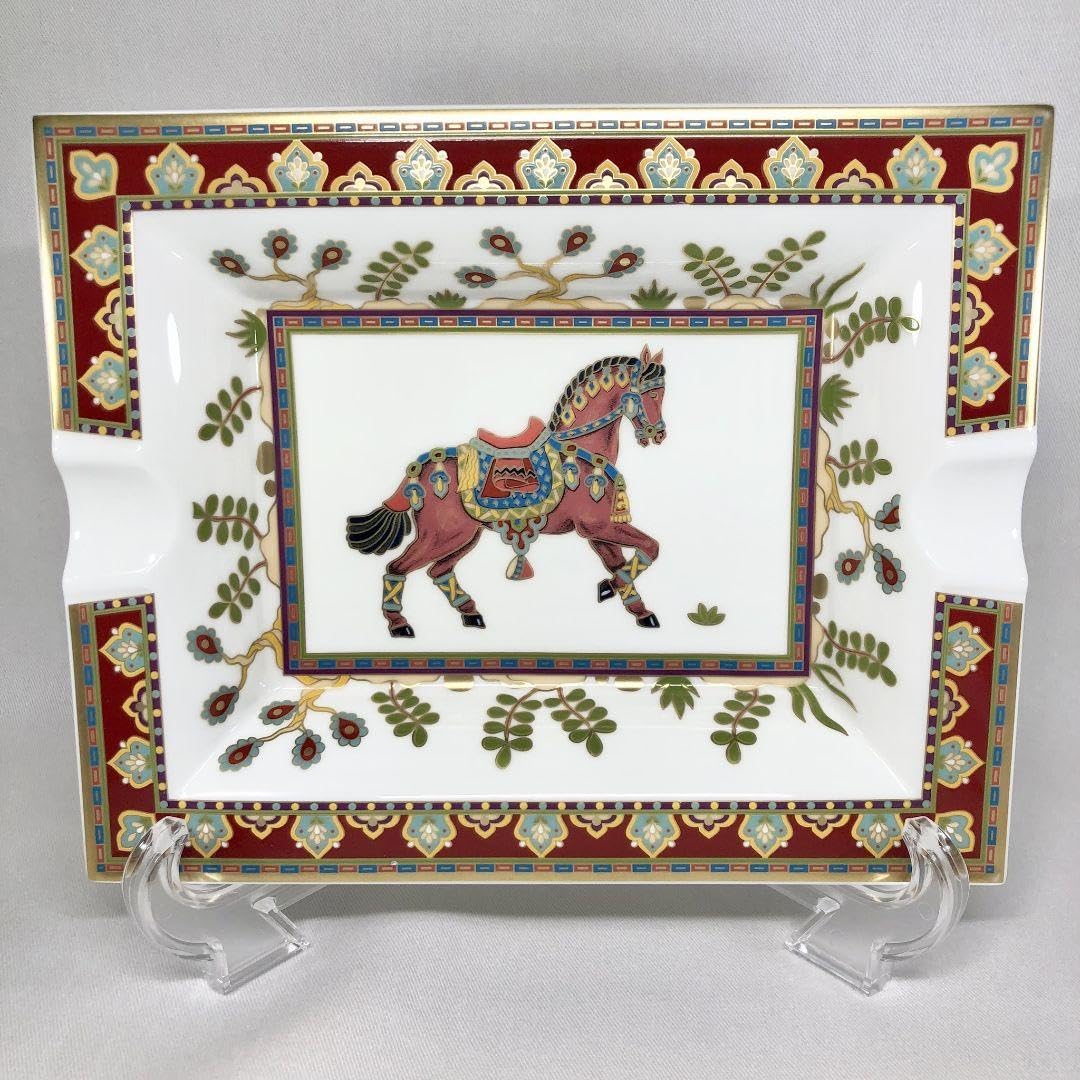 ビレロイボッホ サマルカンド　皿　スクエアプレート　アッシュトレイ　灰皿 馬 Amazon.co.jp: ビレロイ&ボッホ サマルカンド アッシュトレイ 灰皿