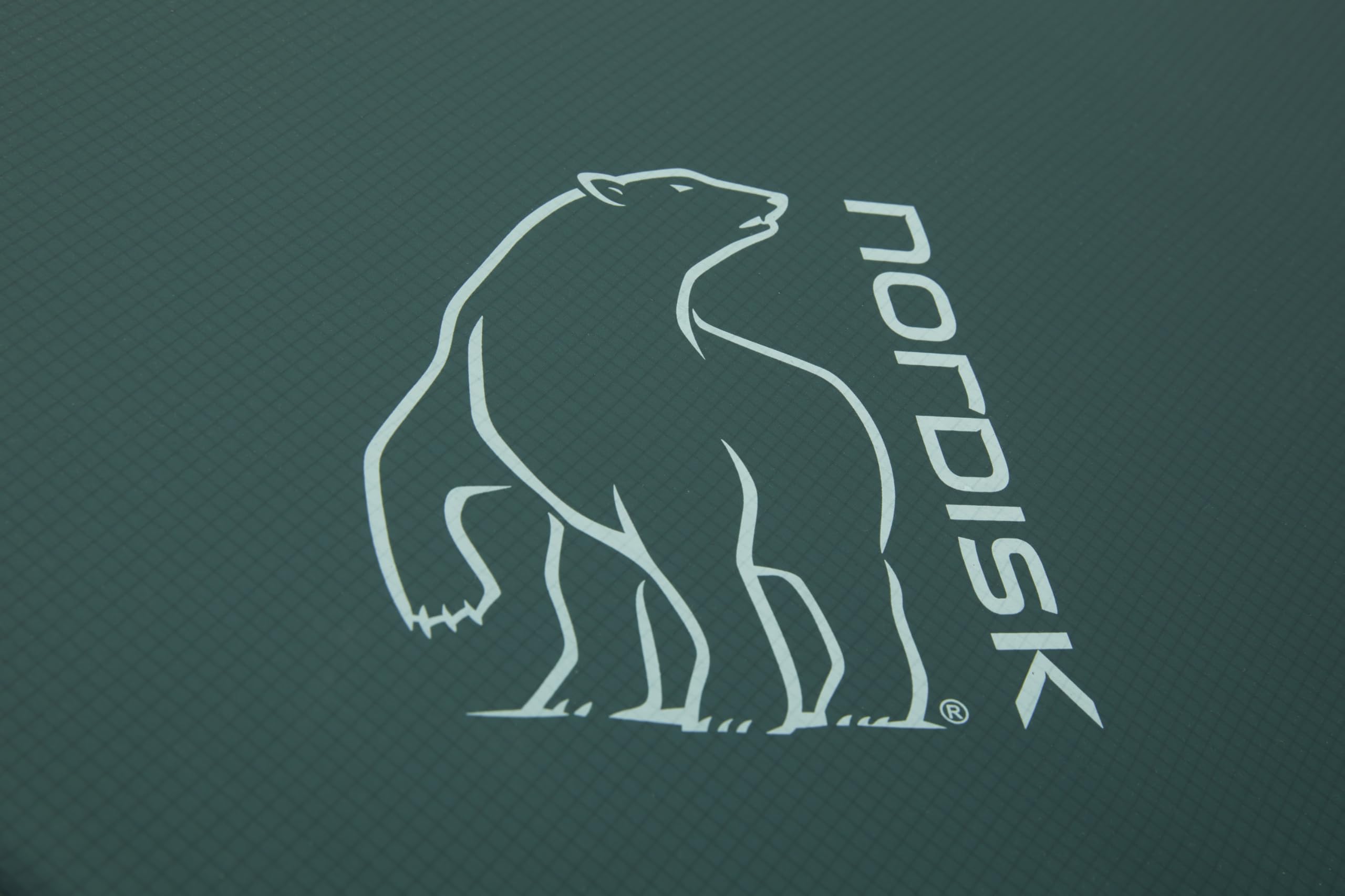 Nordisk - Voss SI multifunktionales Tarp, reißfeste Nylon Rip Stop Zeltplane mit Silikon Beschichtung, inklusive Packsack, Dunkelgrün/Forrest Green