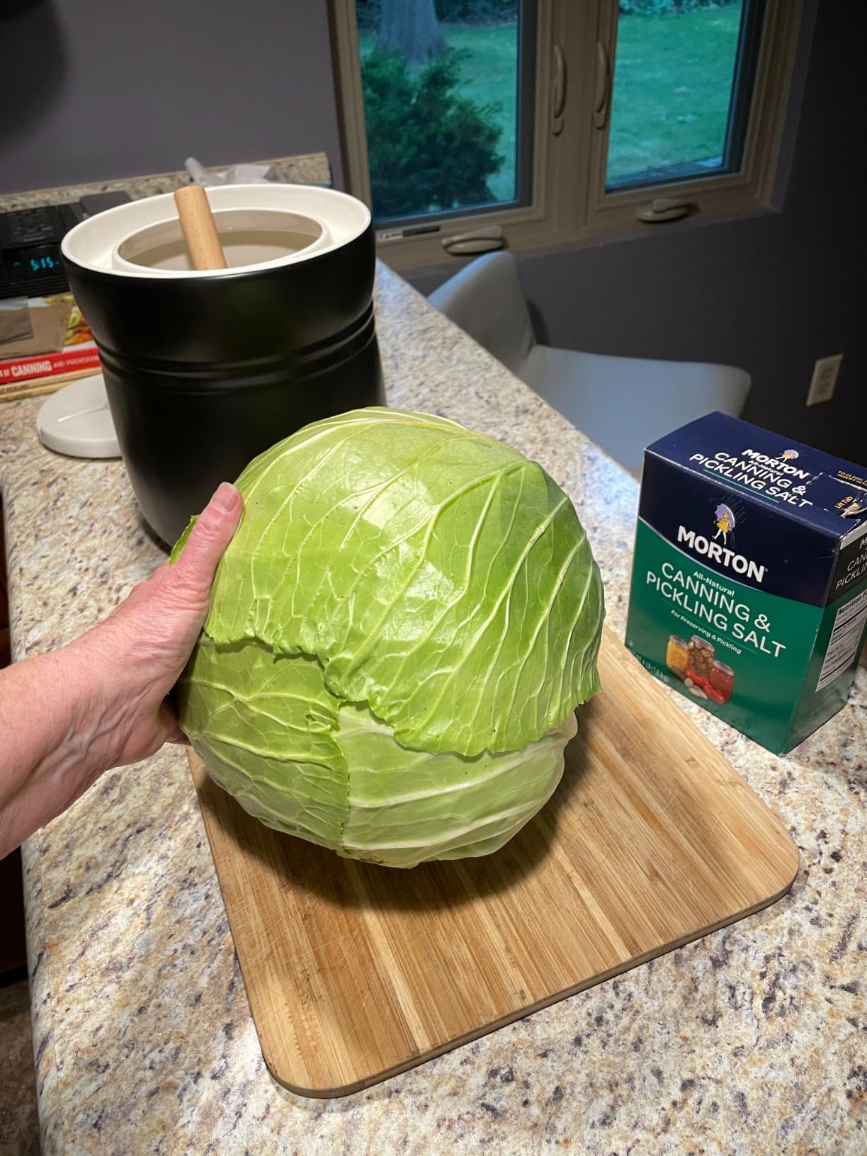 Customer photo of the Fermentation Crock, 7L