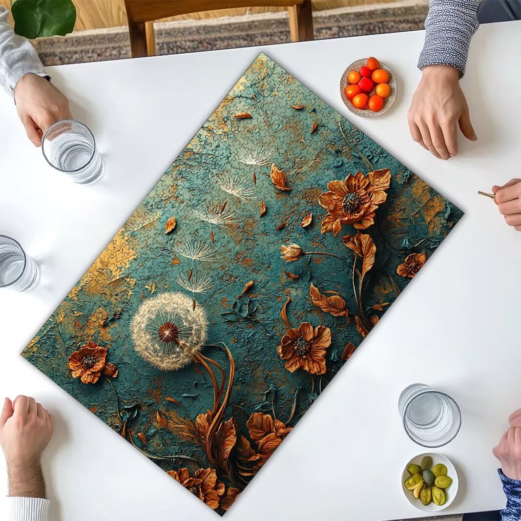 Puzzle 2000 Pièces Adultes, Puzzle 2000 Pieces Pissenlit, Cadeau -2186