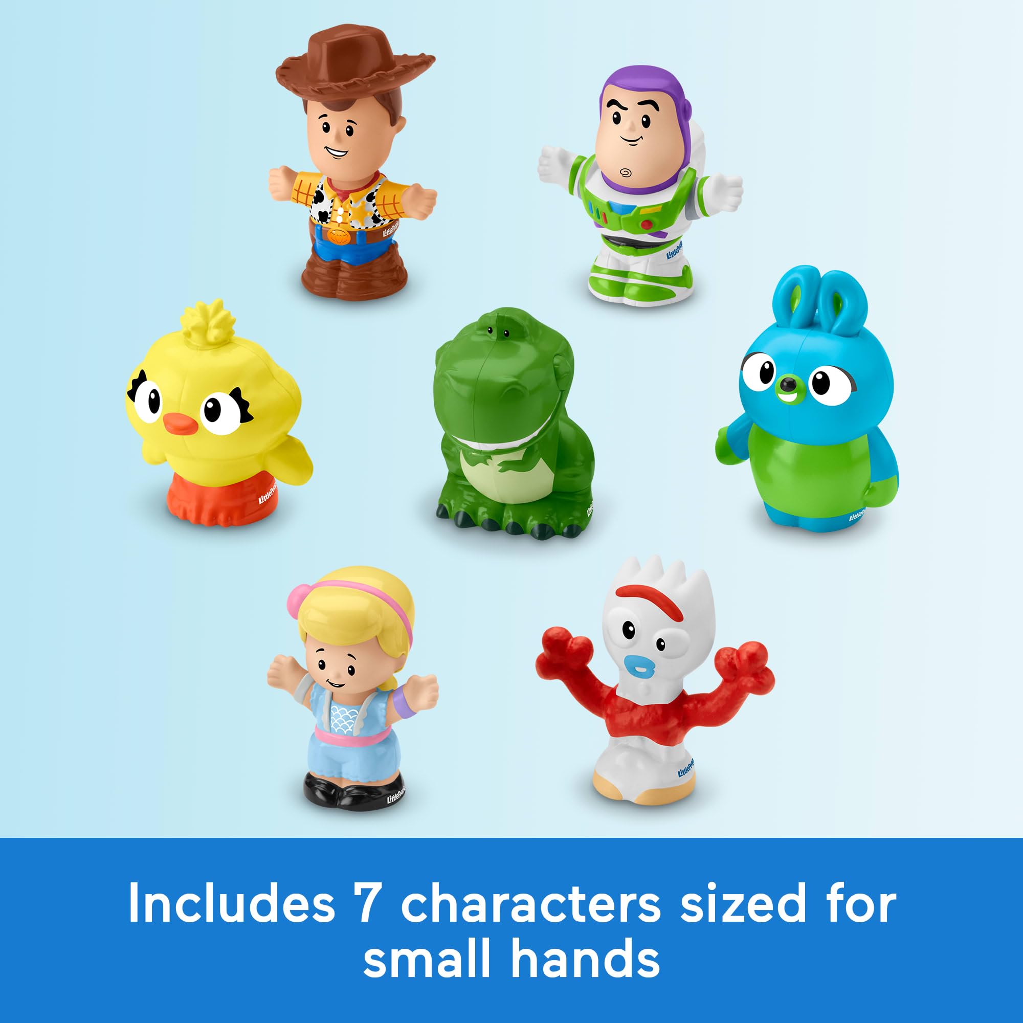Amazon.co.jp: Toy Story Disney 4, 7 Friends Pack by Little People
