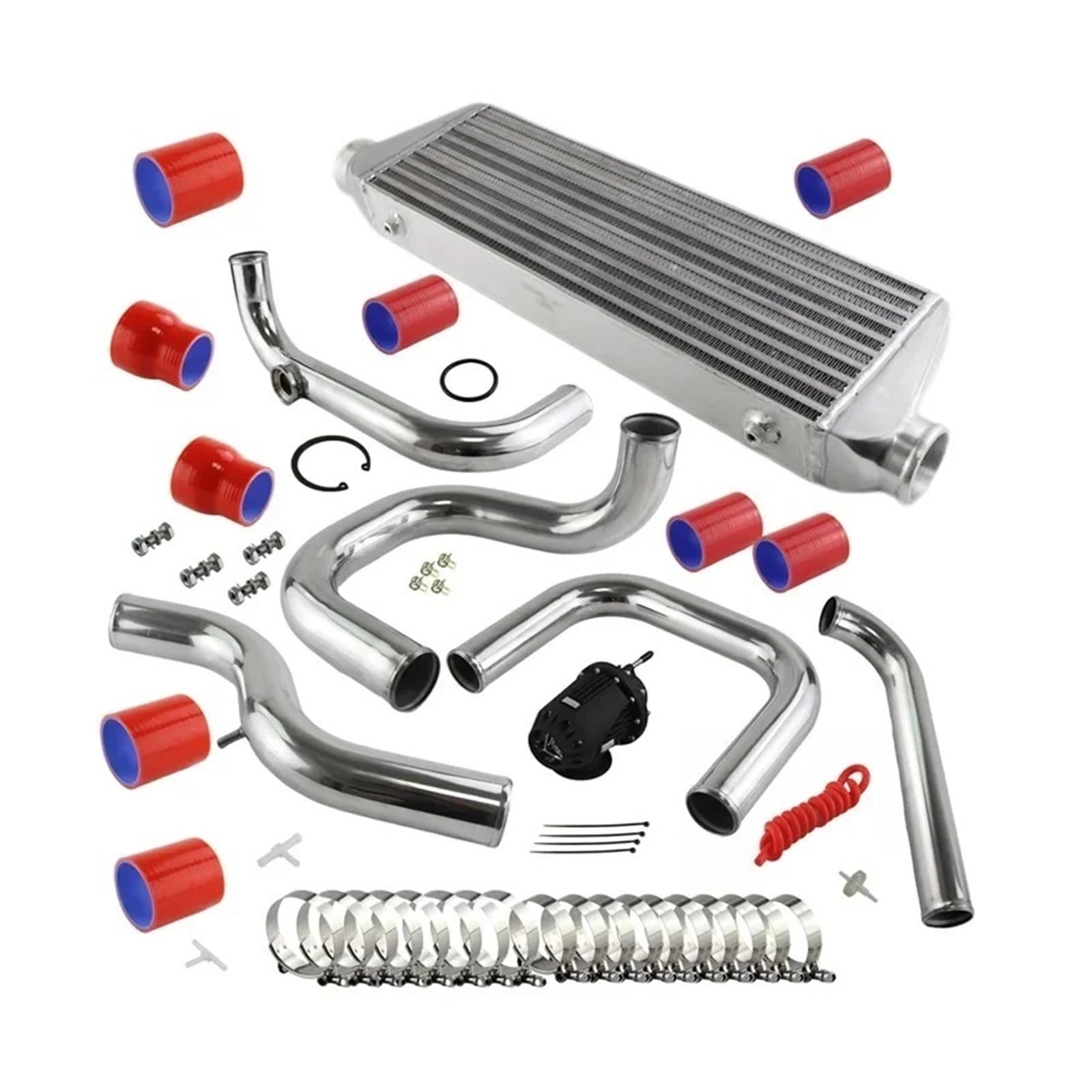 Pasuje Do Integra D15D16 B16 B18 90-93 DC2 94-01 Civic EG 92-95 EK 96-00 Del Sol 93-97 Przedni Zestaw Intercoolera Intercooler do turbiny samochodowy